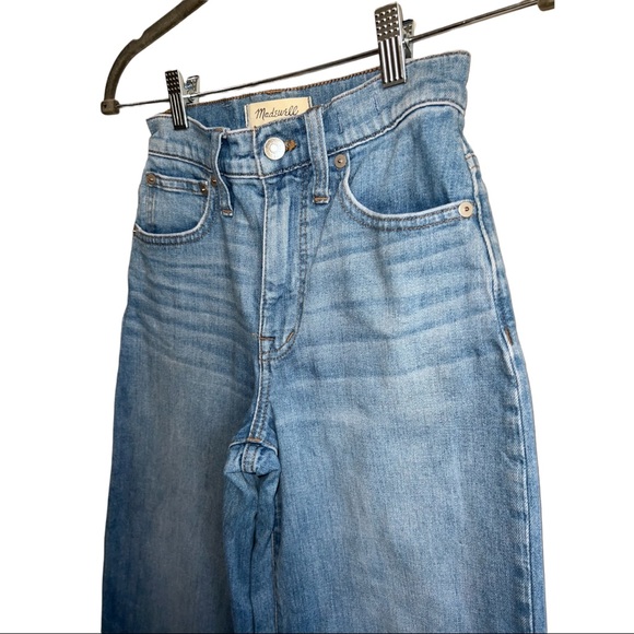 Madewell Wide-Leg Crop Jeans in Delancey Wash Size 23 - Picture 13 of 14